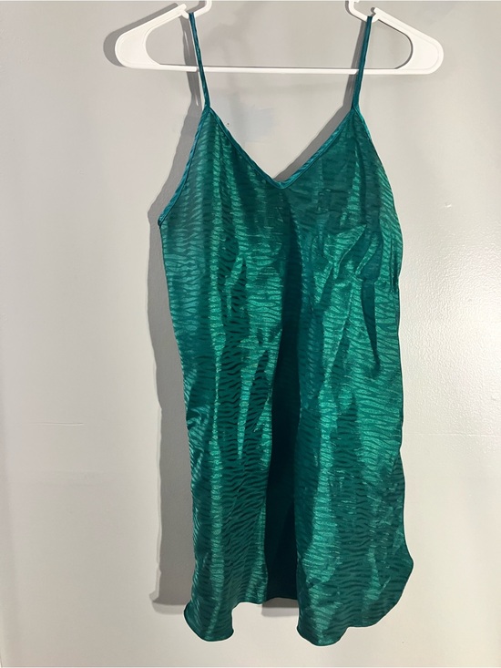 Amazon Dresses & Skirts - Amazon Teal Green Satin Slip Dress